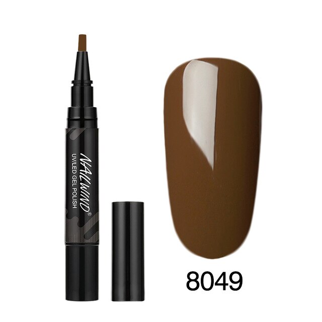 Art Manicure Venalisa 60 Colors Soak Off Enamel Convenience Clean Nail Glue Pen 25