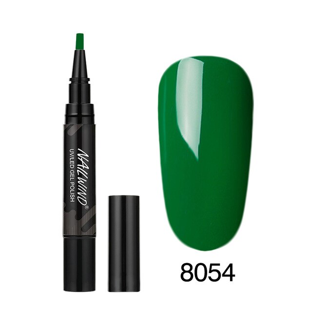 Art Manicure Venalisa 60 Colors Soak Off Enamel Convenience Clean Nail Glue Pen 30