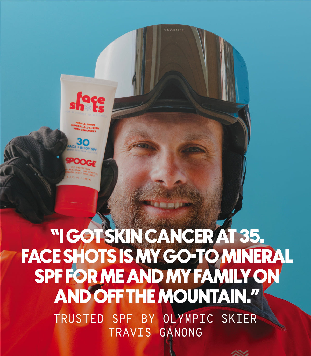 FACE SHOTS HIGH-ALTITUDE SUNSCREEN - FACE & BODY | SPF 30 3.4oz 3