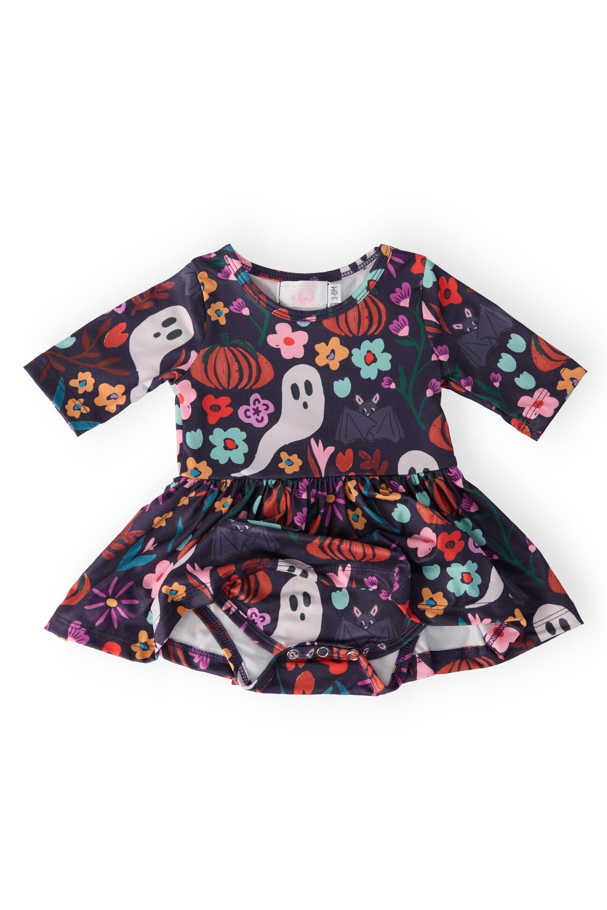 Fangtastic 3/4 Sleeve Twirl Bodysuit 4