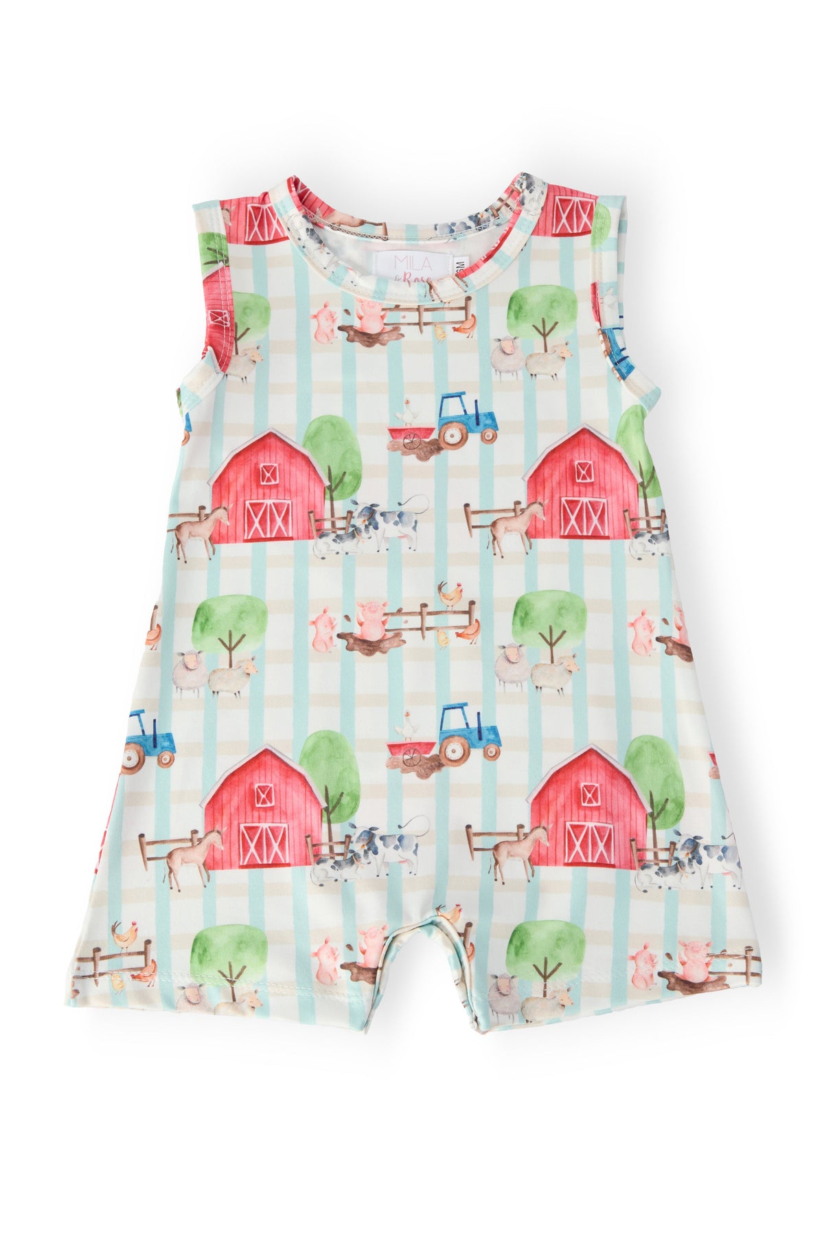 Farm Animals Shorty One-Piece 1