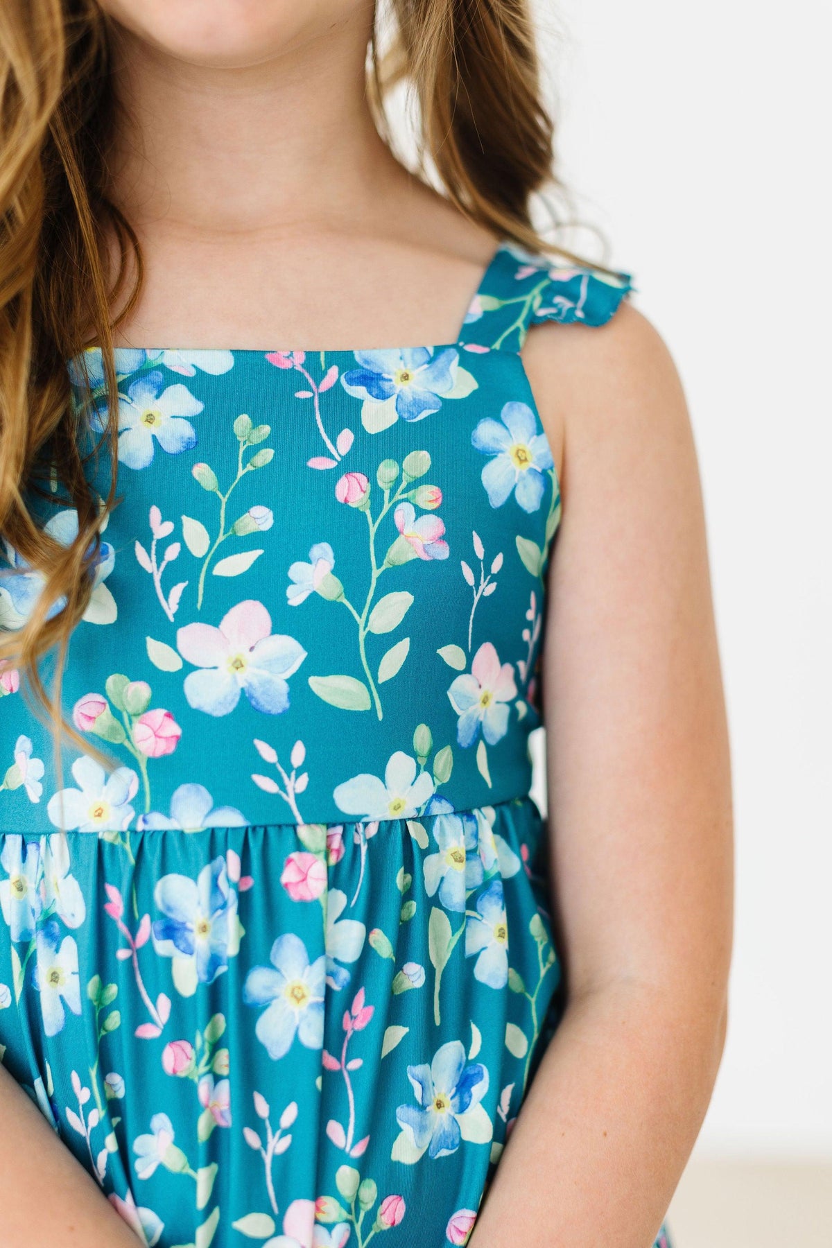 Floral Breeze Ruffle Maxi Dress 2