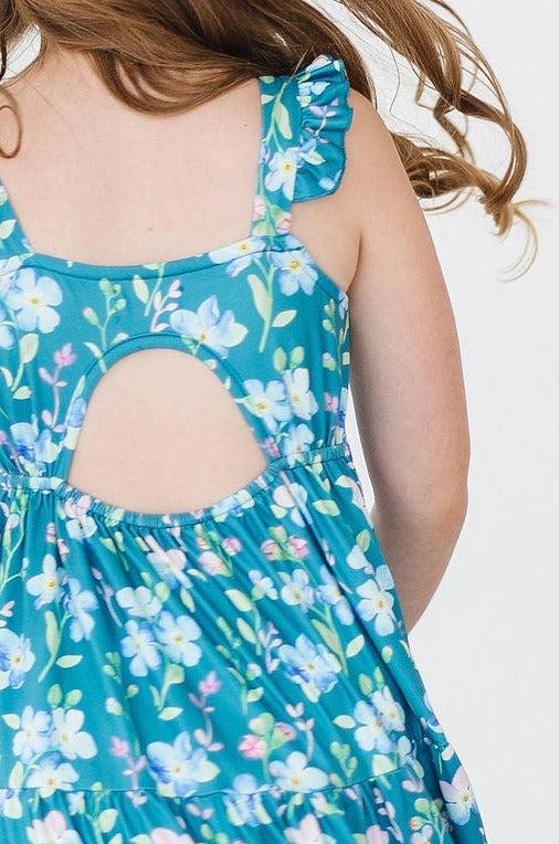 Floral Breeze Ruffle Maxi Dress 3