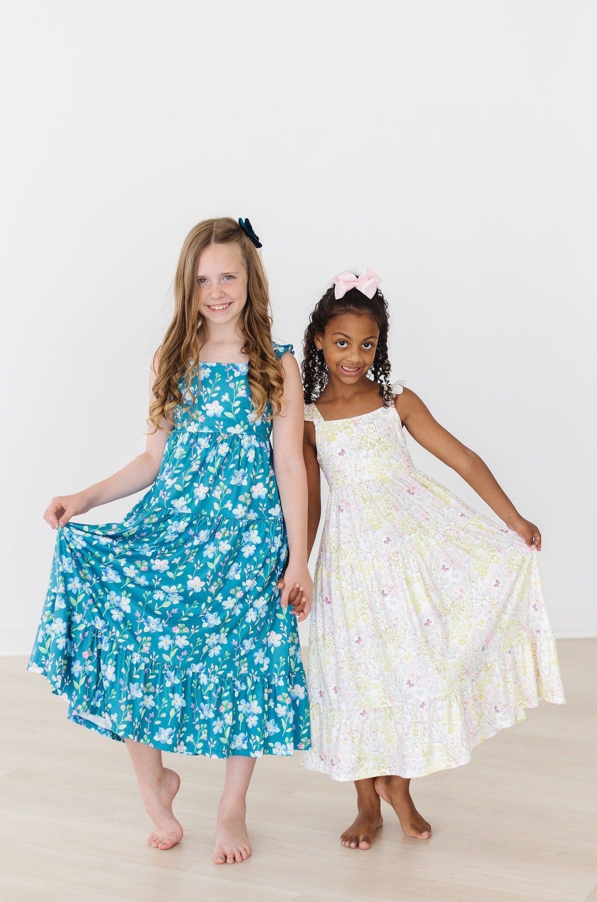 Floral Breeze Ruffle Maxi Dress 4