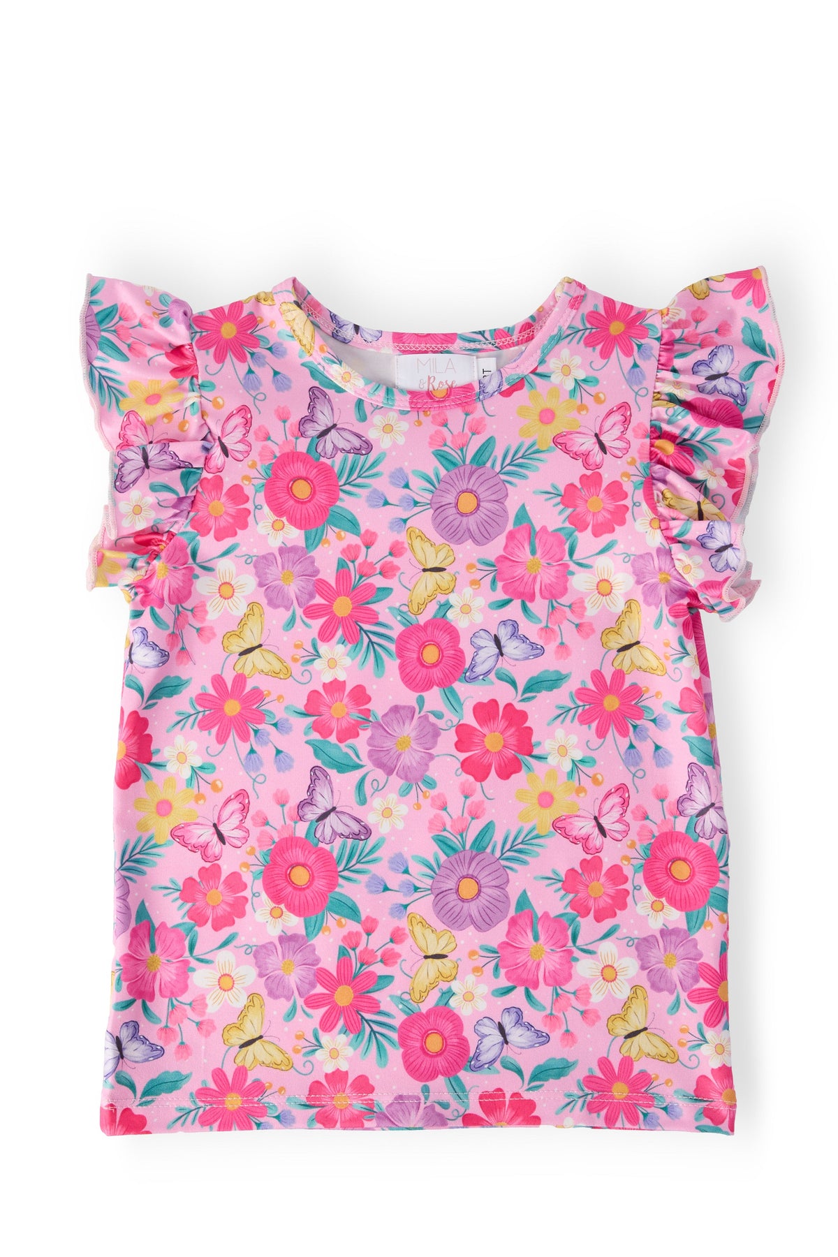 Fluttering Garden S/S Ruffle Tee 1