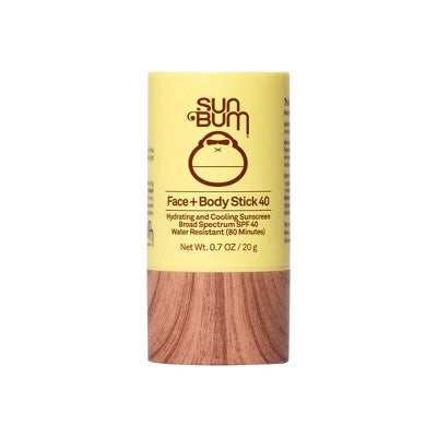 Sun Bum Face + Body Stick SPF 40 0.7oz - Imperfect Box 1