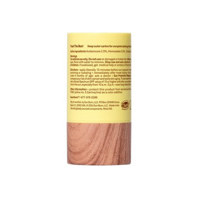 Sun Bum Face + Body Stick SPF 40 0.7oz - Imperfect Box 6