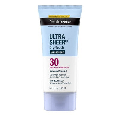 Neutrogena Ultra Sheer Dry-Touch Water Resistant Lotion SPF 30 5 fl oz - Imperfect Container 1
