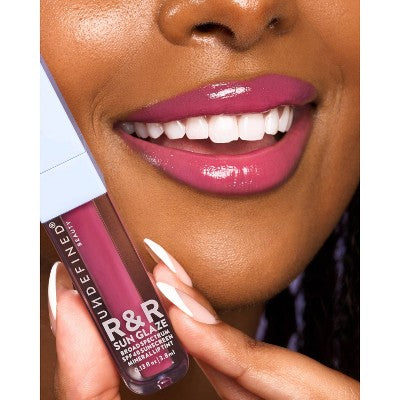 Undefined R&R Sun Glaze Lippie SPF 40 Pink 0.13 fl oz - New 3