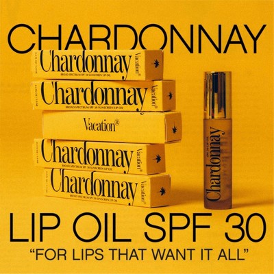 Vacation Chardonnay Lip Oil SPF 30 - Missing Box 8