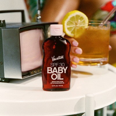 Vacation Baby Oil SPF 30 3.4 fl oz - Imperfect Container 5