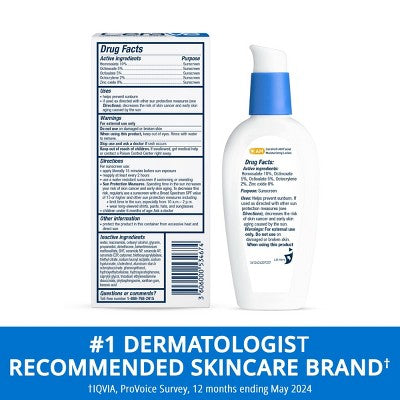 CeraVe Moisturizer Sunscreen AM Facial Lotion Normal to Dry SPF30 2oz - Imperfect Box 8