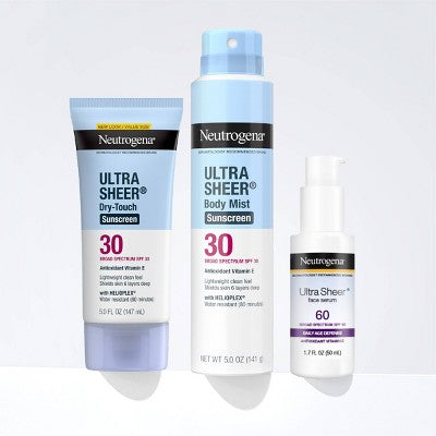 Neutrogena Ultra Sheer Dry-Touch Water Resistant Lotion SPF 30 5 fl oz - Imperfect Container 11