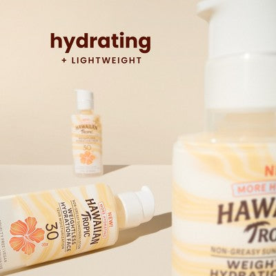 Hawaiian Tropic Silk Hydration Weightless Face Sunscreen SPF 30 1.7oz - Missing Lid 3