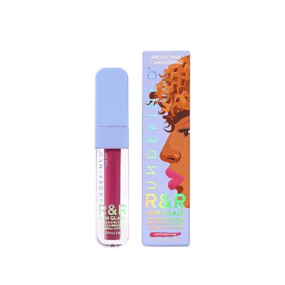 Undefined R&R Sun Glaze Lippie SPF 40 Pink 0.13 fl oz - New 1
