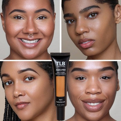 The Lip Bar Just a Tint 3-in-1 Tinted Skin Conditioner with SPF 11 Caramel Delight 1 fl oz - Imperfect Box 8