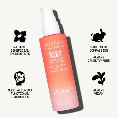 Pacifica Glow Baby Super Glow Face Lotion SPF 30 1.7 fl oz - Missing Box 6