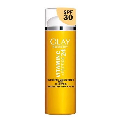 Olay Regenerist Vitamin C + Peptide 24 Face Moisturizer SPF 30 1.7oz - Imperfect Box 4