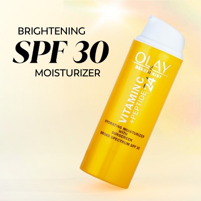 Olay Regenerist Vitamin C + Peptide 24 Face Moisturizer SPF 30 1.7oz - Imperfect Box 3