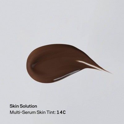 Versed Skin Solution Multi-Serum Skin Tint Foundation SPF 40 14C 1 fl oz - Imperfect Container 3