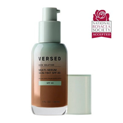 Versed Skin Solution Multi-Serum Skin Tint Foundation SPF 40 12W 1 fl oz - Imperfect Container 2