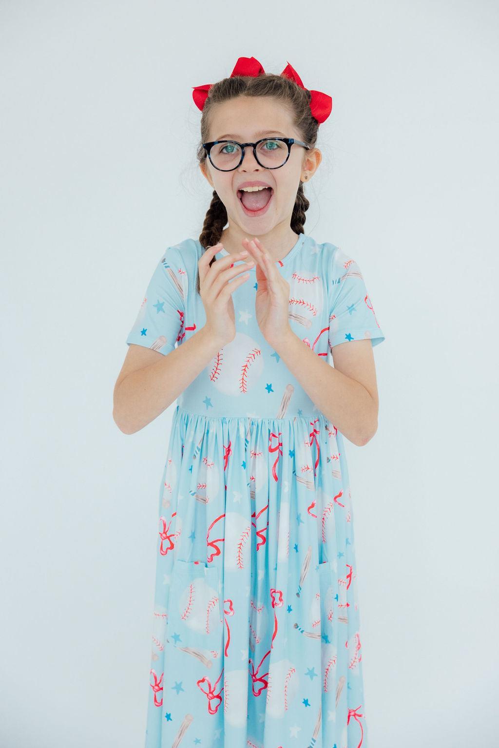 SALE Grand Slam Glam S/S Pocket Twirl Dress 2