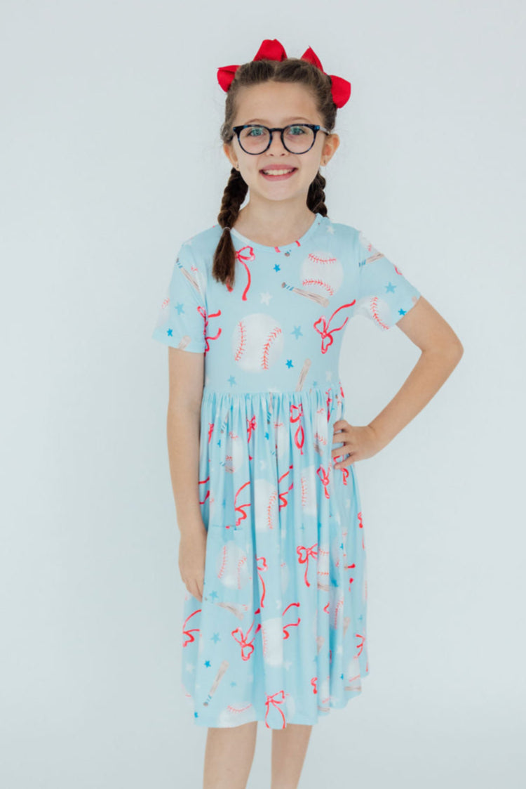 SALE Grand Slam Glam S/S Pocket Twirl Dress 3