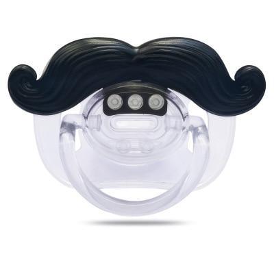 Modern Luxury Beard Pacifier Food Grade Silicone Funny Baby Nipple Teethers Toddler Pacifier Mousage For Baby and Kids 4