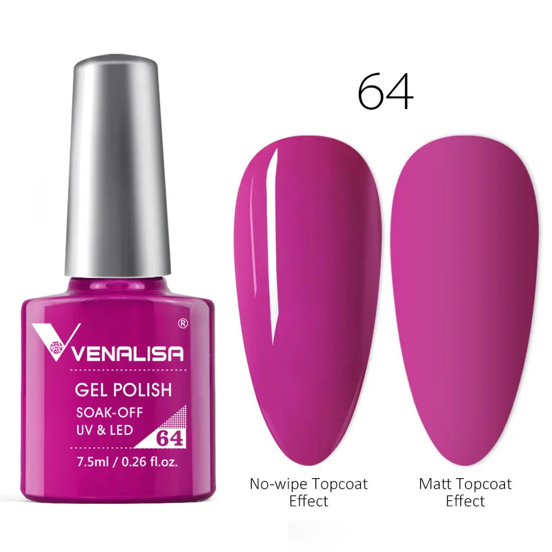 Luxury Color Nail Gel Venalisa Gel Nail Polish Lacquer Soak Off UV LED Long Lasting Nail Gel Varnish Good Price Super Gel Polish 23