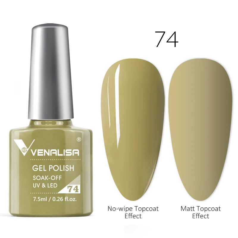 Luxury Color Nail Gel Venalisa Gel Nail Polish Lacquer Soak Off UV LED Long Lasting Nail Gel Varnish Good Price Super Gel Polish 10