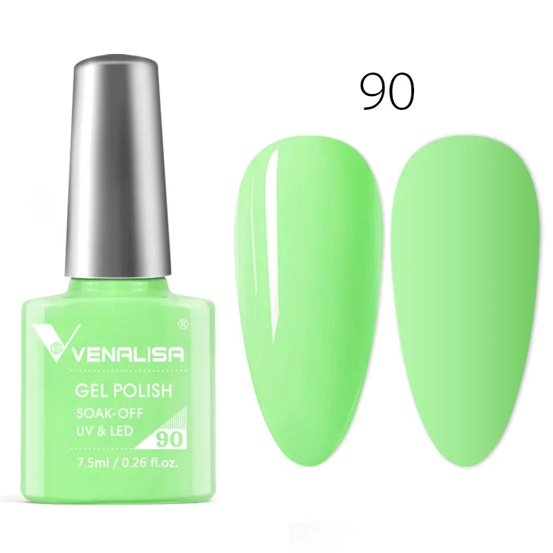 Luxury Color Nail Gel Venalisa Gel Nail Polish Lacquer Soak Off UV LED Long Lasting Nail Gel Varnish Good Price Super Gel Polish 48