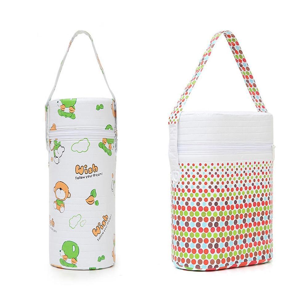 Cartoon Baby Bottle Portable Insulation Bags Mummy Handbag For Milk Thermal Food Warm Bags 3