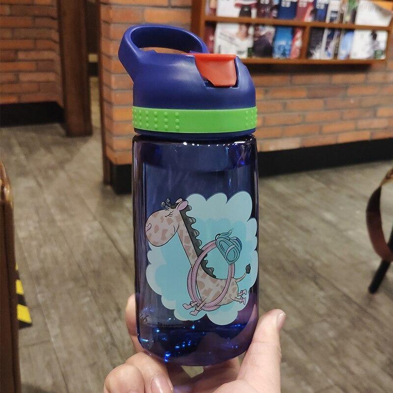 Baby Bottle Infant Newborn Cup Children Learn Feeding Drinking Bottle Kids Straw Juice Water Bottles For Kids 7
