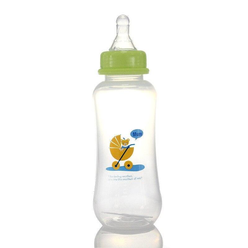 Baby Bottle Cartoon Animal Newborn Bottle Training Anti-flatulence Cup Portable Baby Doodle Bottle For Kids 2