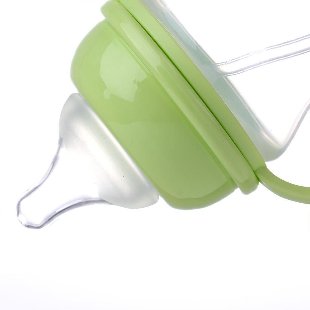 Baby Bottle Cartoon Animal Newborn Bottle Training Anti-flatulence Cup Portable Baby Doodle Bottle For Kids 4