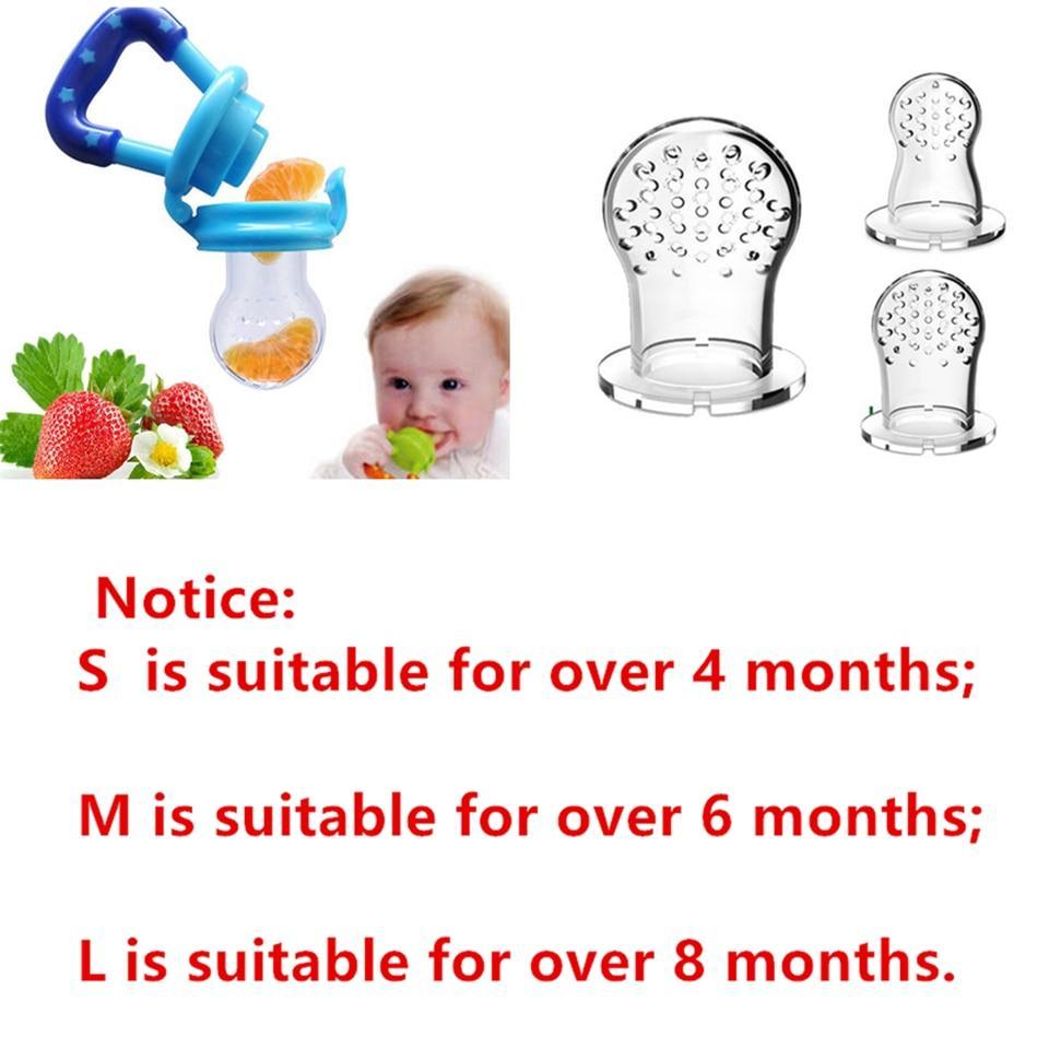 Baby Pacifier Infant Nipple Soother Toddler Kids Pacifier Feeder For Fruits Food Dummy Baby Feeding Pacifier 4
