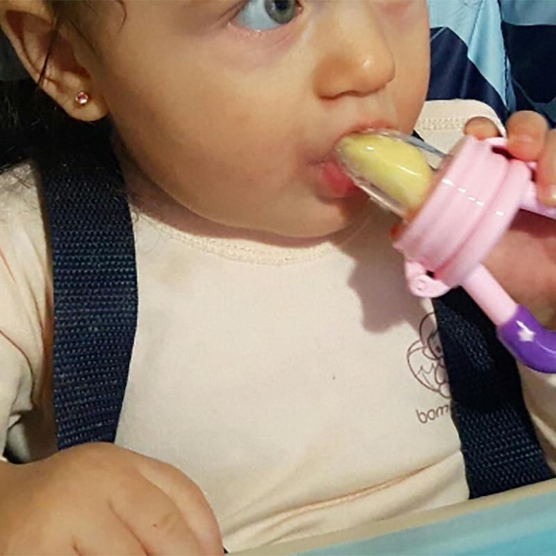 Baby Pacifier Infant Nipple Soother Toddler Kids Pacifier Feeder For Fruits Food Dummy Baby Feeding Pacifier 6