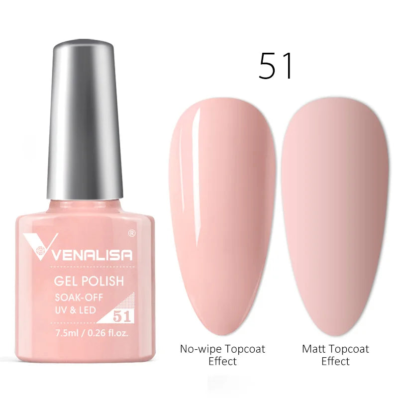 Luxury Color Nail Gel Venalisa Gel Nail Polish Lacquer Soak Off UV LED Long Lasting Nail Gel Varnish Good Price Super Gel Polish 41
