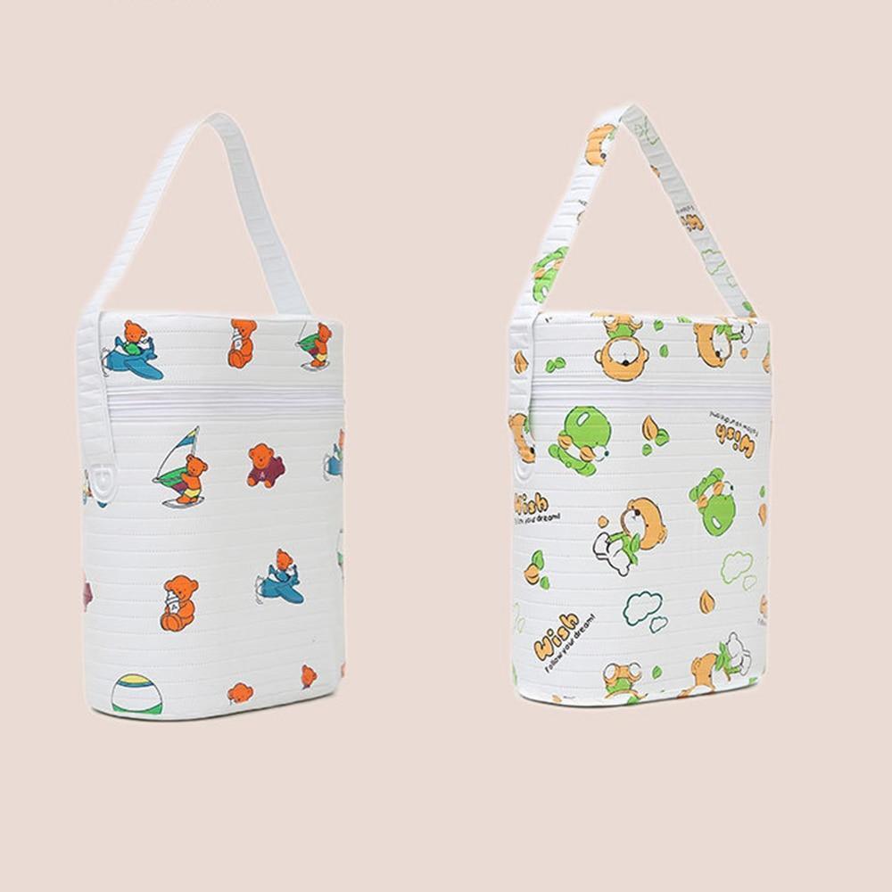 Cartoon Baby Bottle Portable Insulation Bags Mummy Handbag For Milk Thermal Food Warm Bags 5