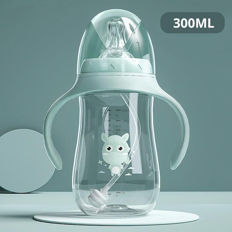 Baby Bottles Drinking Cup Feeding Bottle Wide-Caliber Drinking Milk Drinking Water Dual-use Bottle For baby and Kids 11