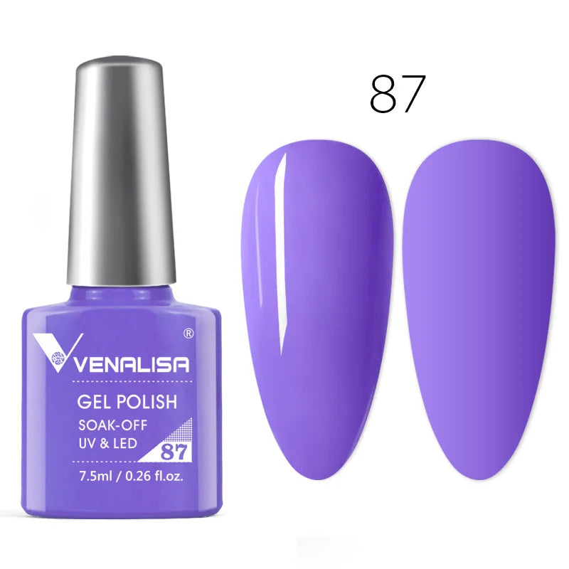 Luxury Color Nail Gel Venalisa Gel Nail Polish Lacquer Soak Off UV LED Long Lasting Nail Gel Varnish Good Price Super Gel Polish 38