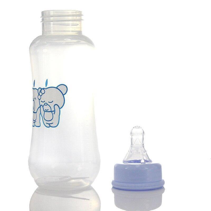 Baby Bottle Cartoon Animal Newborn Bottle Training Anti-flatulence Cup Portable Baby Doodle Bottle For Kids 3