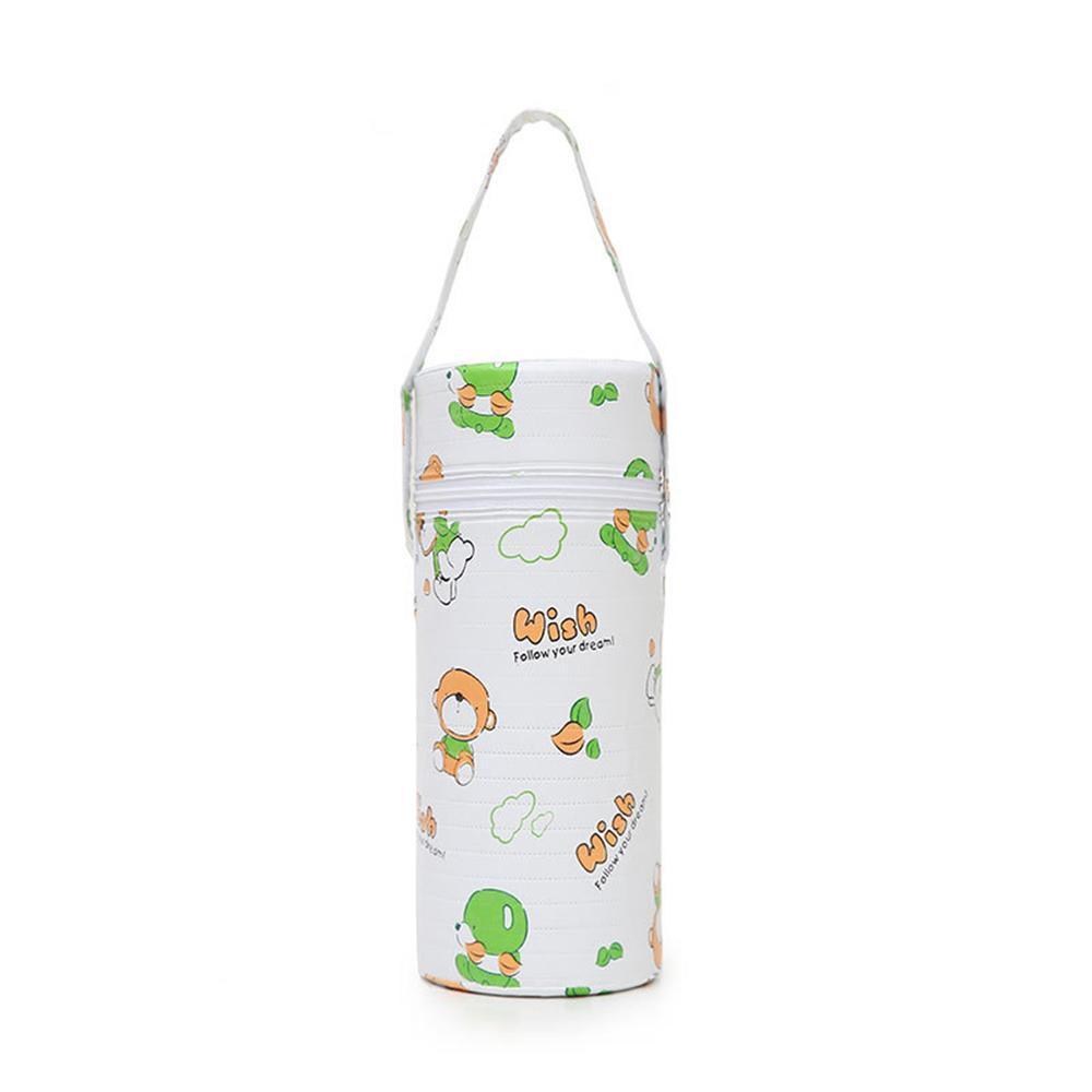 Cartoon Baby Bottle Portable Insulation Bags Mummy Handbag For Milk Thermal Food Warm Bags 7