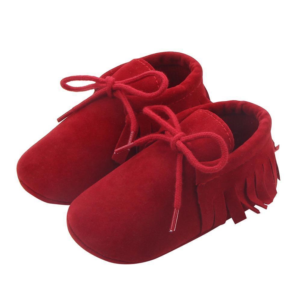 Newborn Baby Shoes Girls Boys Soft Warm Leather Prewalker Anti-slip Shoes Canvas Sports Sneakers Footwear Shoes 14
