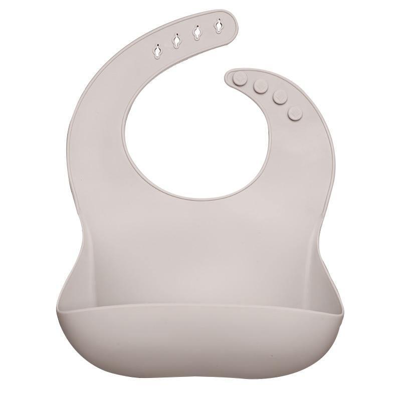 Silicon Breastplate Baby Bib Waterproof Solid Infant Bandana Bibs Newborn Feeding Burp Cloth Bib For Kids 28