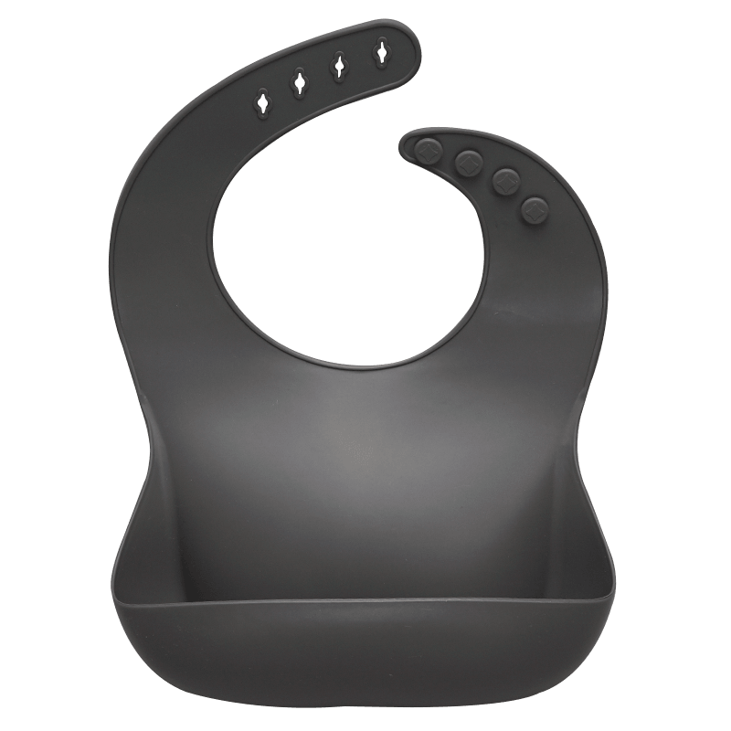 Silicon Breastplate Baby Bib Waterproof Solid Infant Bandana Bibs Newborn Feeding Burp Cloth Bib For Kids 21