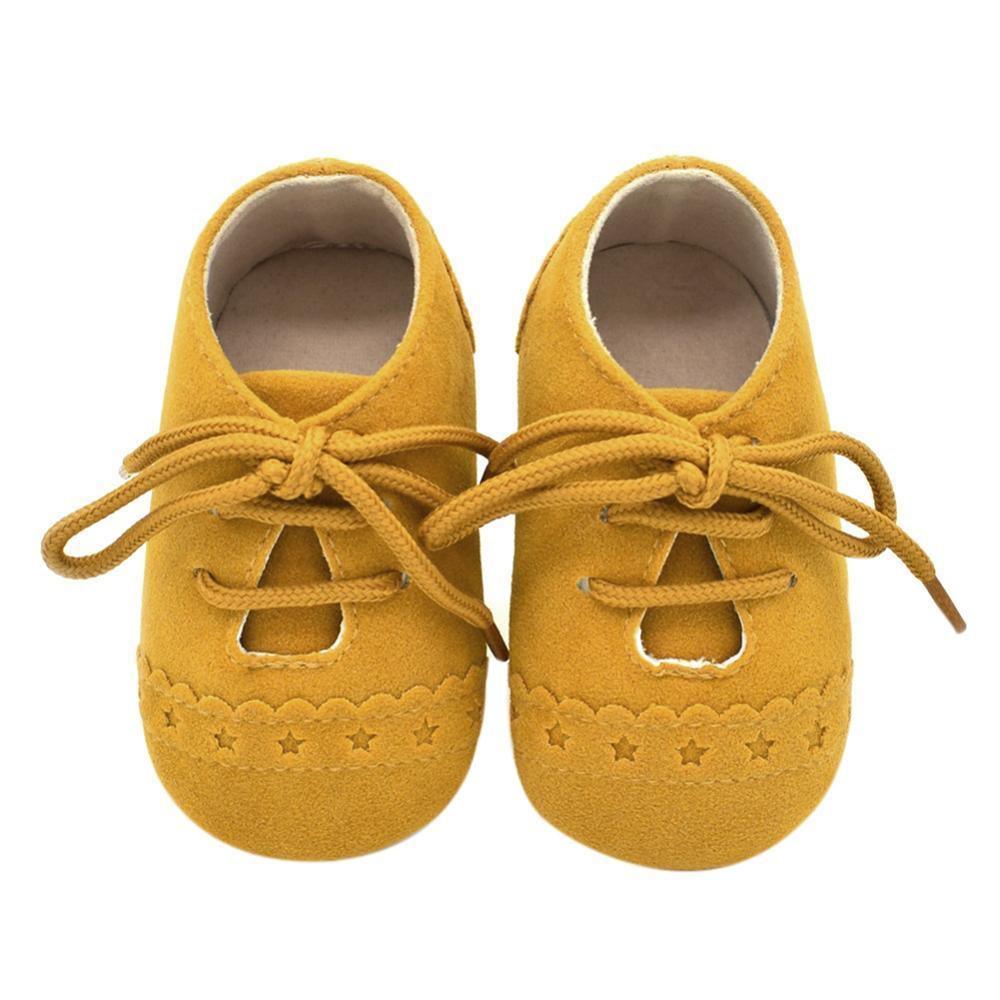 Newborn Baby Shoes Girls Boys Soft Warm Leather Prewalker Anti-slip Shoes Canvas Sports Sneakers Footwear Shoes 9