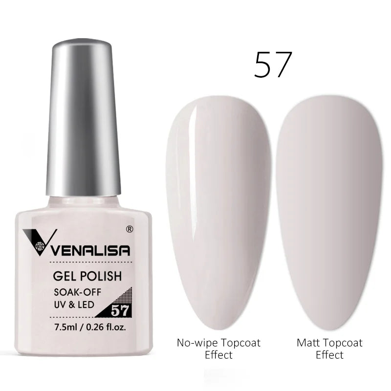 Luxury Color Nail Gel Venalisa Gel Nail Polish Lacquer Soak Off UV LED Long Lasting Nail Gel Varnish Good Price Super Gel Polish 37
