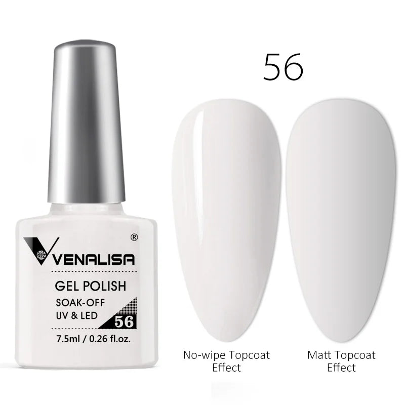 Luxury Color Nail Gel Venalisa Gel Nail Polish Lacquer Soak Off UV LED Long Lasting Nail Gel Varnish Good Price Super Gel Polish 43
