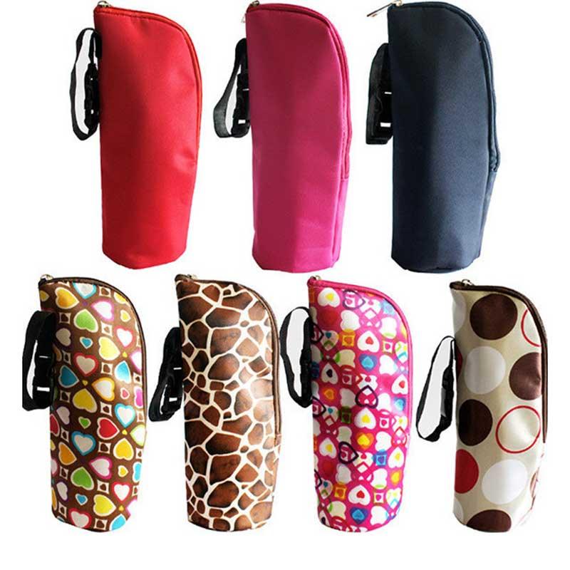 Milk Baby Bottle Warmer Insulation Thermal Colorful Bag For Babies Bottles Water Cup Keep Warm Thermos 1